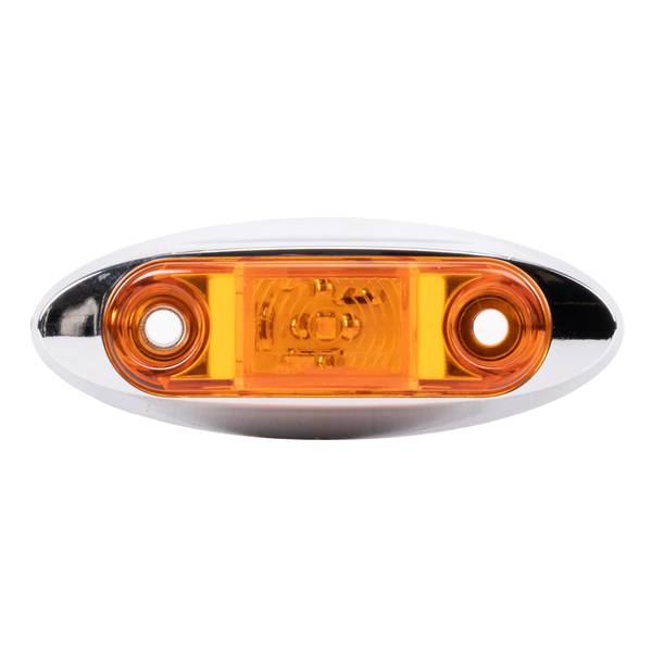 Photo of LED 2" Oblong Amber Clearance/Side Marker Light