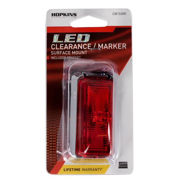 Blazer International 2" Mini Sealed LED Running Board Light, Red