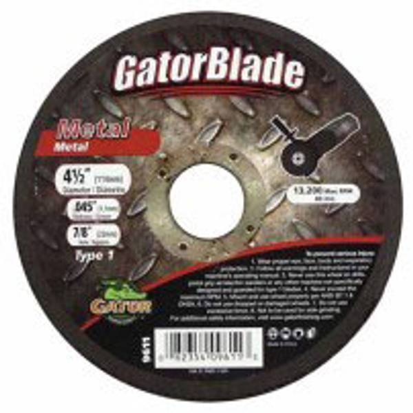 Gator 7/8" Arbor Size Metal Cutting Wheel 9611 Blain's Farm & Fleet