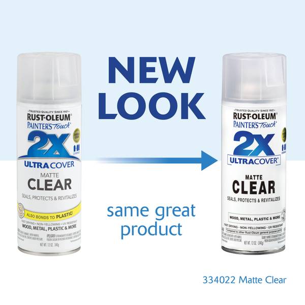 Matte Clear 2x Clear Coat Spray Paint Matte Clear Rustoleum Spray