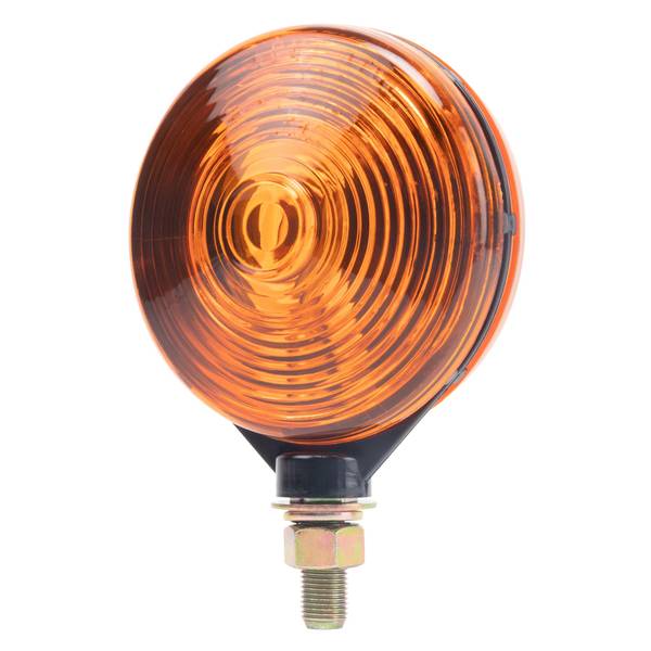 Photo of 4-5/16" Round Dual-Sided Signal Light, Amber