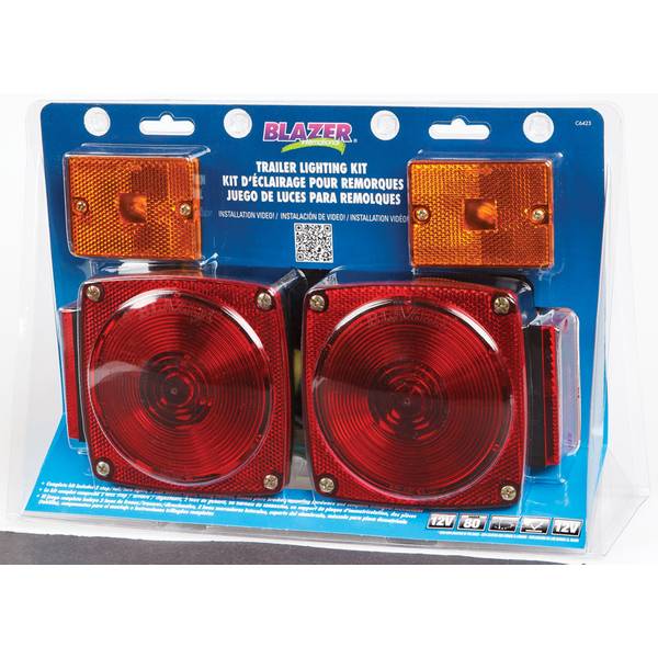 Trailer Light Kit Under 80"