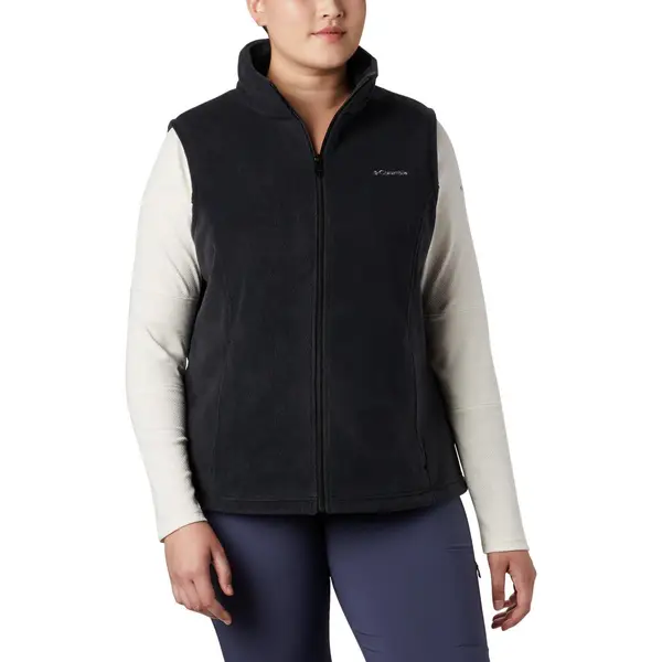 Columbia Women's Benton Springs Fleece Vest, Black, S - 1372121010