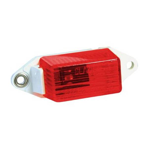 Photo of 1-5/8" Amber Rectangular Ear-Mount Clearance/Side Marker