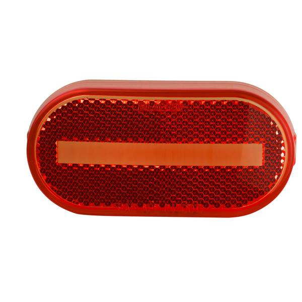 Photo of 4-1/8" Oblong Clearance/Side Marker Replacement Lens, Amber