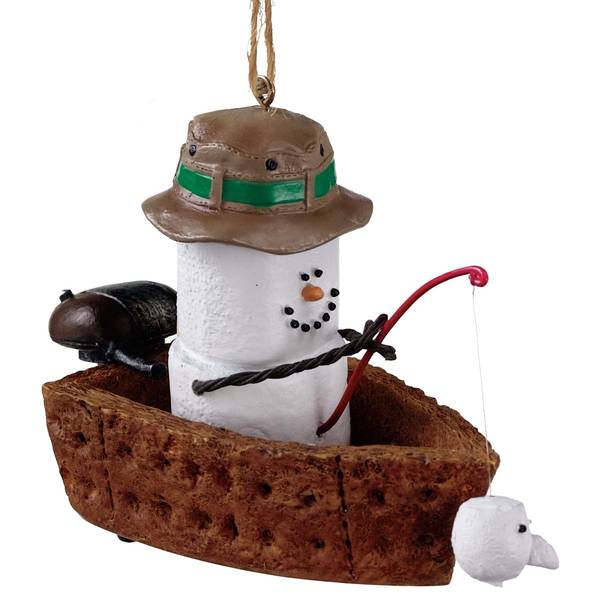 Photo of S'mores in Fishing Boat Ornament