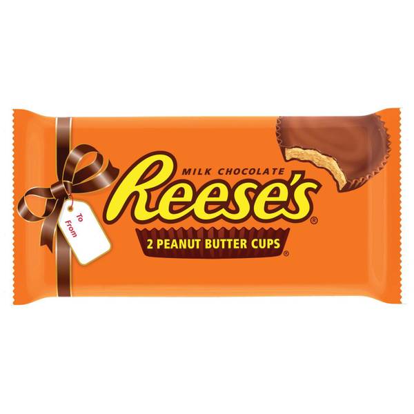 REESE'S Milk Chocolate Half-Pound Peanut Butter Cups Christmas