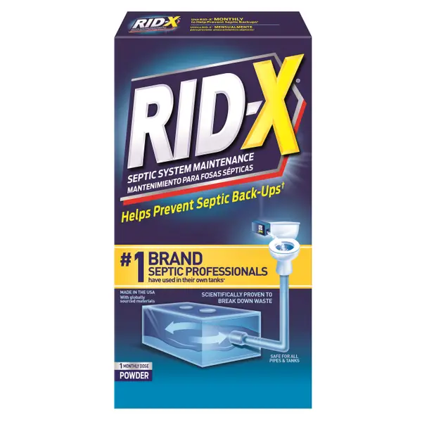 Rid-X Septic System Maintenance Powder, 19.6 oz