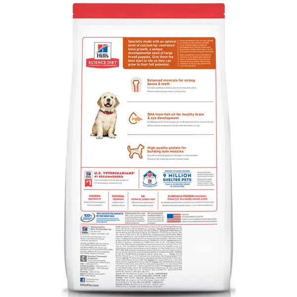 Hill's science diet 2024 puppy food ingredients