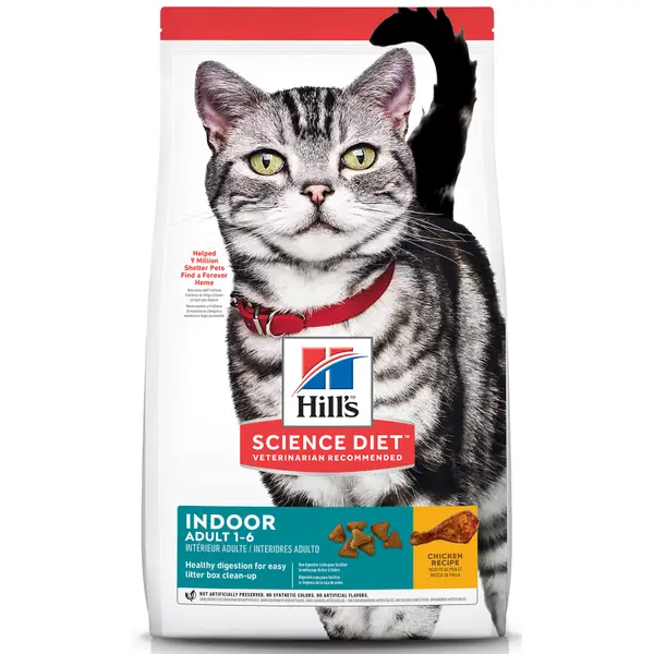 Hill s Science Diet Adult Indoor Chicken Recipe Dry Cat Food 5532