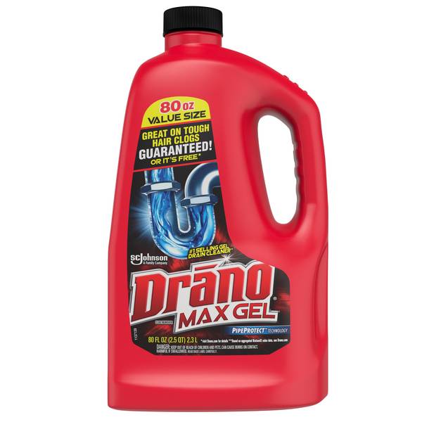 Drano Max Chemical Line Gel Clog Remover - 1980022118