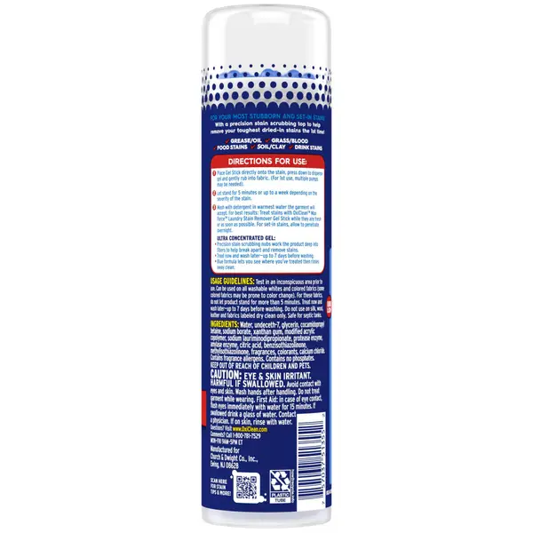 Amazon.com: OxiClean Max Force Gel Stick, 6.2 Oz : Health