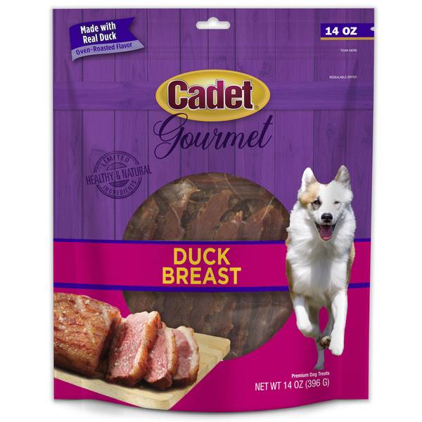 Cadet 14 oz Gourmet Duck Breast Dog Treats C07365 Blain's Farm & Fleet