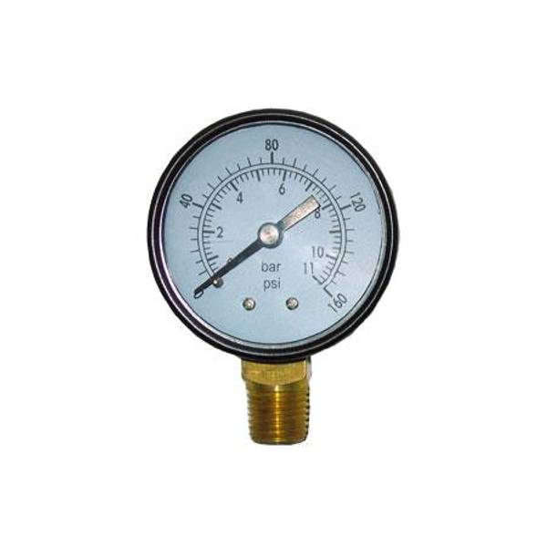 Powermate Air Tank Replacement Pressure Gauge, 1/4" bottom connect 0320003RP Blain's Farm