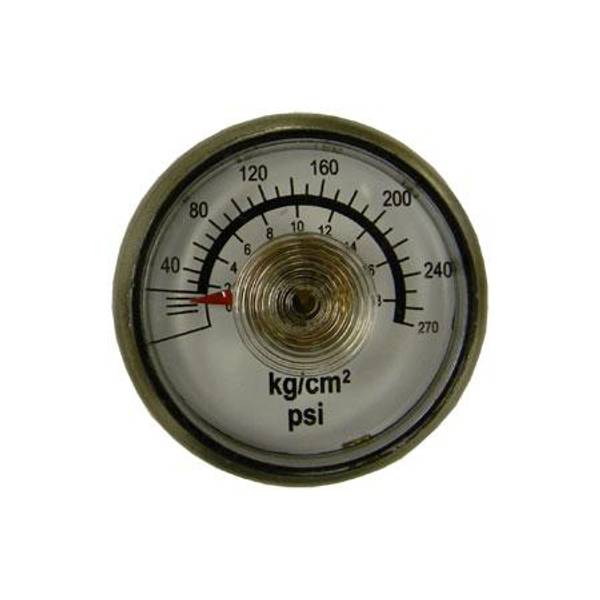 Photo of 270psi 1.5" Pressure Gauge with 1/8" Back Connect