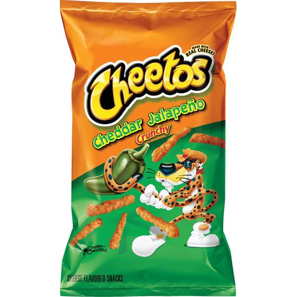 Cheetos Crunchy Flamin' Hot Cheese Flavored Snacks, 3.25 oz - Kroger