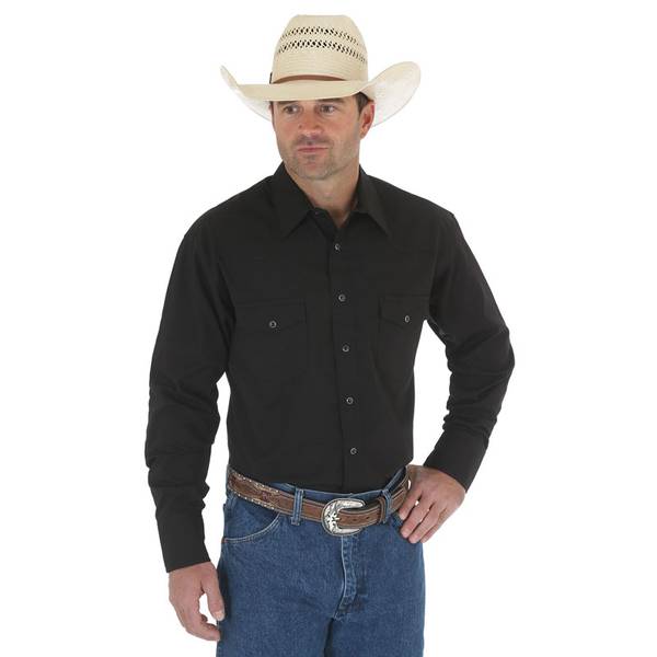 Photo of Men's Broadcloth Western Shirt