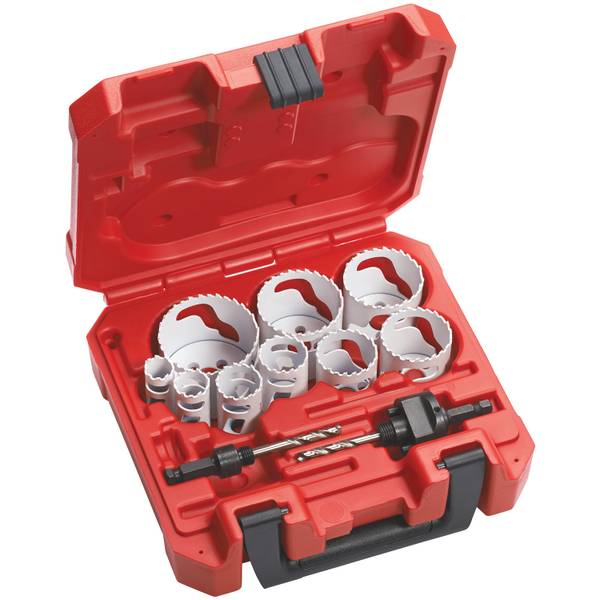 Milwaukee 13Piece HOLE DOZER GeneralPurpose Hole Saw Kit 49224025