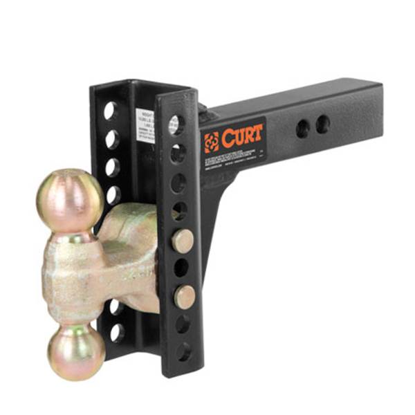 Curt Adjustable Channel Mount With Dual Ball 45900 Blains Farm And Fleet