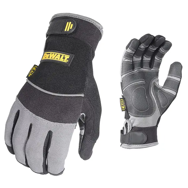 Men's Yellow/Black Performance Mechanic Work Gloves by DEWALT at Fleet Farm