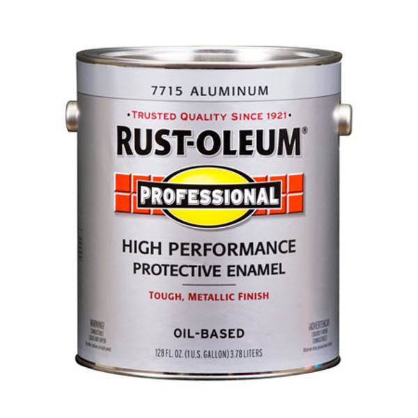 Rust Oleum 1 Gallon Professional High Performance Protective Enamel Oil Based Paint 7715 Aluminum 7715402 Blain S Farm Fleet - Rustoleum Oil Based Paint Gallon Colors