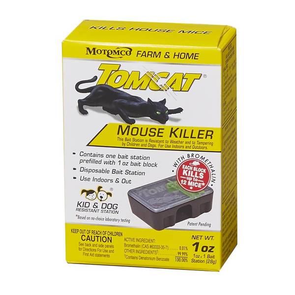 Tomcat Mouse Killer Single Disposable Bait Station