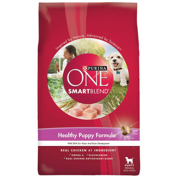 purina one dog food puppy