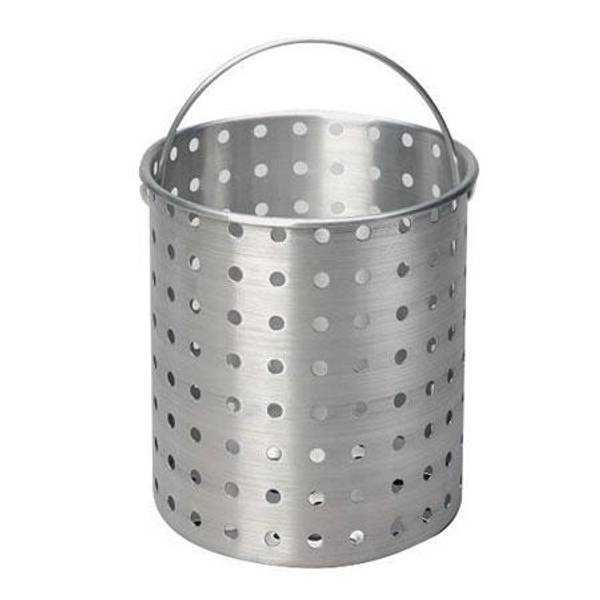 King Kooker 15 Quart Rectangular Aluminum Deep Fryer Pan with Handles and  Basket