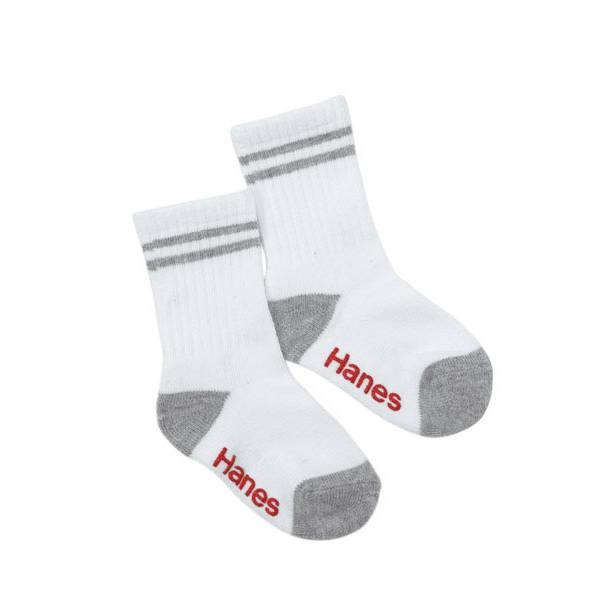 Hanes Baby Boy's 6Pack Crew Socks HMBA 26/66/12M Blain's Farm & Fleet