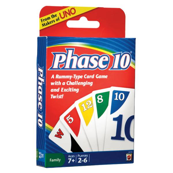 Mattel Phase 10 Twist Card Game