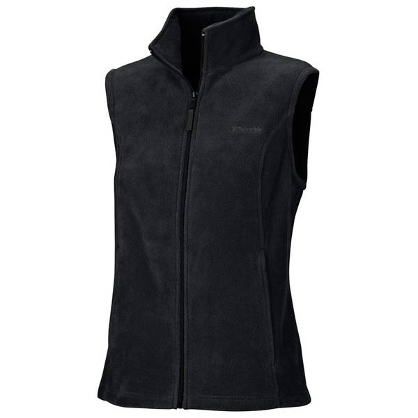 womens plus fleece vest