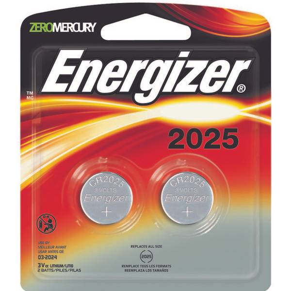 Energizer Lithium Coin Battery, CR2025 2025BP2 Blain's Farm & Fleet