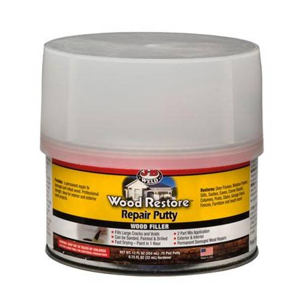 J-B Weld Wood Restore Repair Putty, 12 Oz - 40003 | Blain's Farm & Fleet