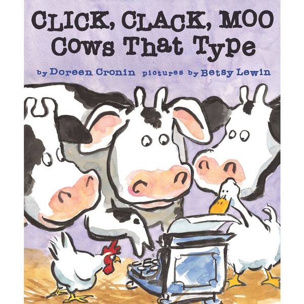 Simon & Schuster Click Clack Moo Cows Type Book