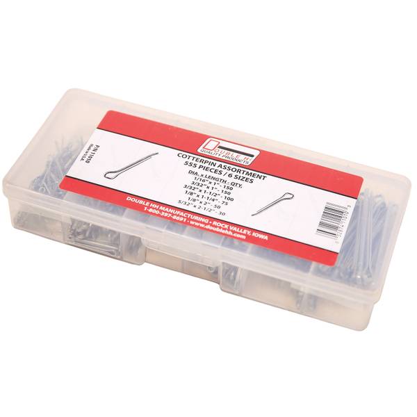 Double HH 555 Piece Cotter Pin Kit 11010 Blain's Farm & Fleet