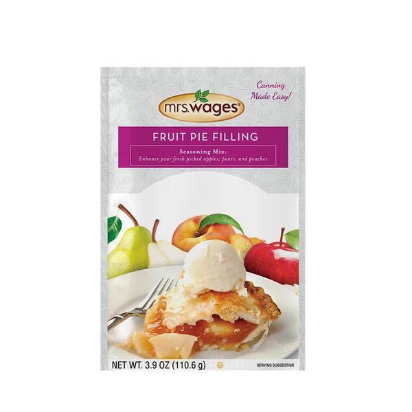 Mrs. Wages Fruit Pie Filling Mix - W801-J4425 | Blain's Farm & Fleet