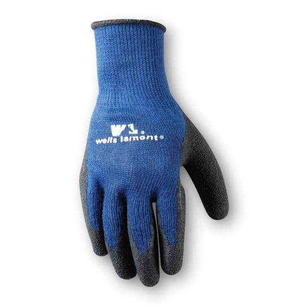 Photo of Men's Navy Latex Coated Gloves