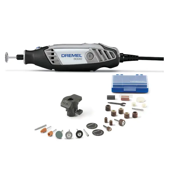  Dremel High Performance Rotary Tool Kit with Rotary Tool  Workstation Drill Press Work Station and Wrench : Everything Else