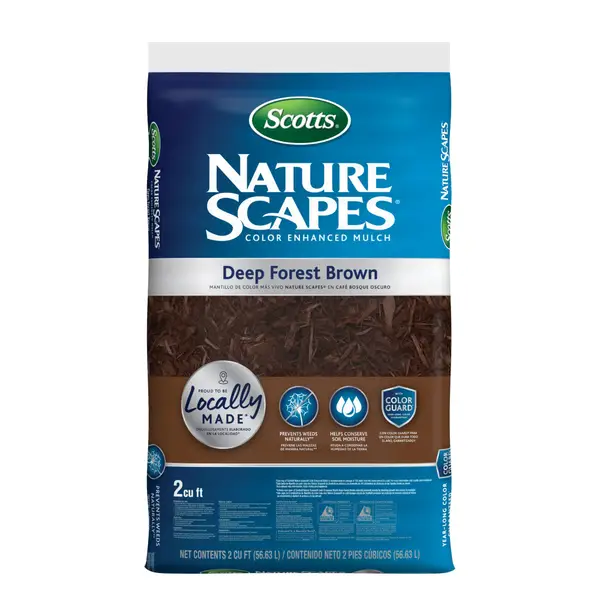 Scotts 2 Cu Ft Deep Brown Nature Scapes Advanced Mulch 88602440 Blain S Farm Fleet