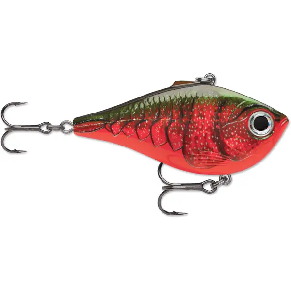 Rapala 07 Red Crawdad Rippin' Rap Fish Lure - RPR07RCW