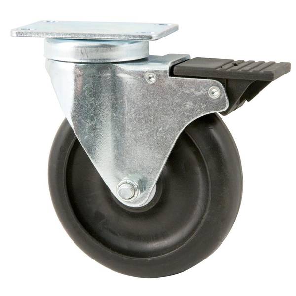 Titan Casters 400 lb 5" Tool Box Caster with Brake 4144155 Blain's