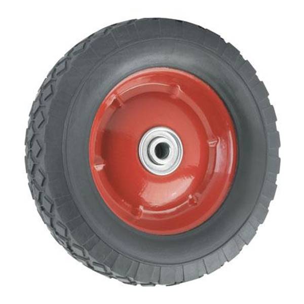 Photo of Offset Steel Hub Rubber Wheel
