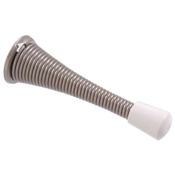 Photo of 2-Count Satin Nickel Spring Door Stop