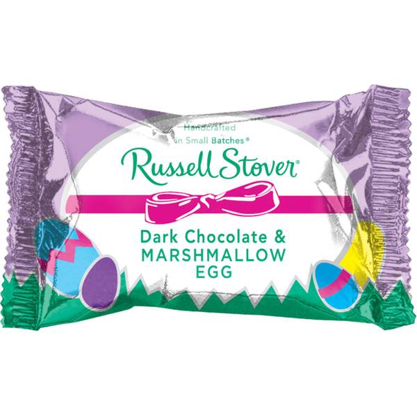 Russell Stover 1 oz Dark Chocolate & Marshmallow Eggs 3275222 Blain