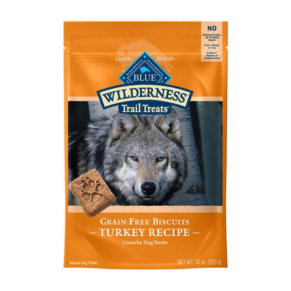 Photo of Wilderness Trail Treat Biscuits, 10 oz, Real Turkey