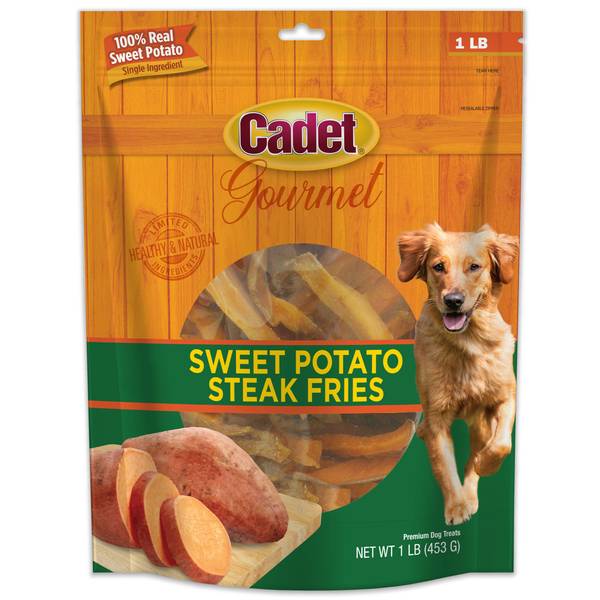 Cadet 1 lb Sweet Potato Dog Treats - C01386 | Blain's Farm & Fleet