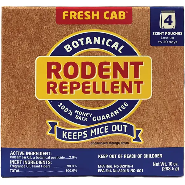 Fresh Cab Rodent Repellent 4 Pack  by Earth Kind 
