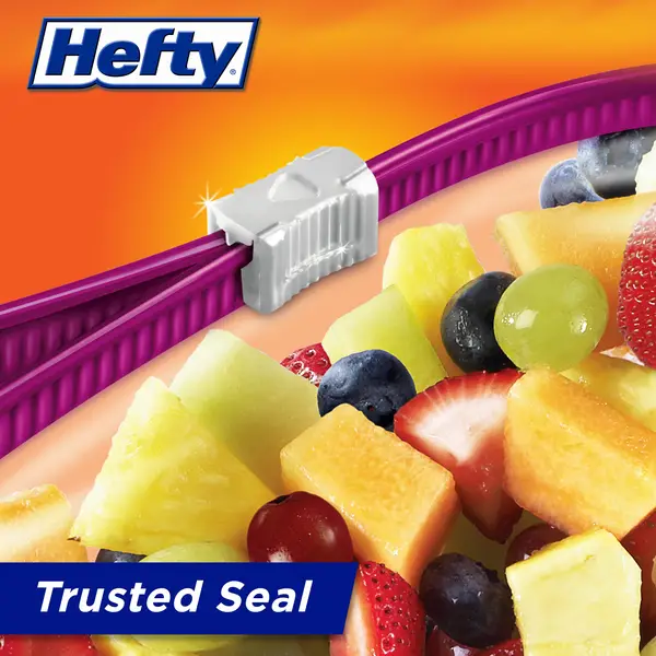 Hefty 40-Count Quart Slider Storage Bags - 00R88075