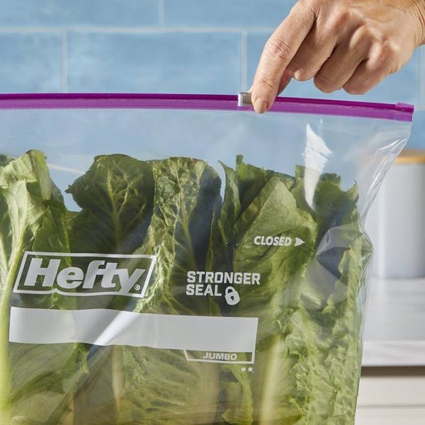 Hefty 2.5 gal Jumbo Storage Slider Bag - 12 Ct by Hefty at Fleet Farm