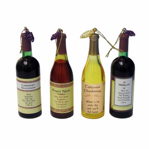 Photo of Acrylic Wine Bottle Ornament Assortment